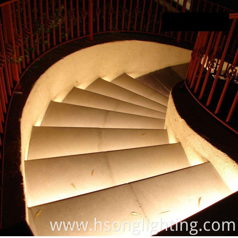 2020 new design stair light sensor led led stair wall light 32 steps 400W for Housing